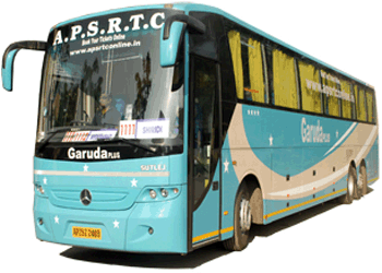 APSRTC Garuda Plus(AC Semi-Sleeper Multi Axle) bus type